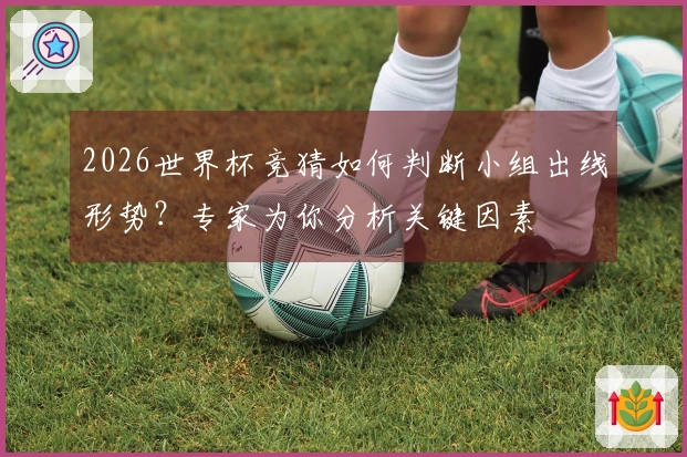 2026世界杯竞猜如何判断小组出线形势?专家为你分析关键因素