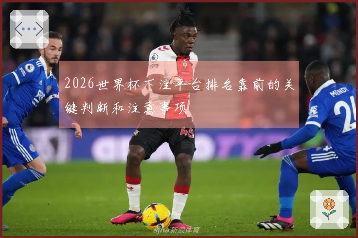 2026世界杯下注平台排名靠前的关键判断和注意事项